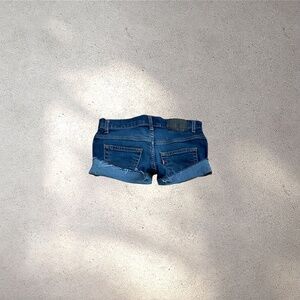 Levi’s Mid Rise Micro Denim Shorts